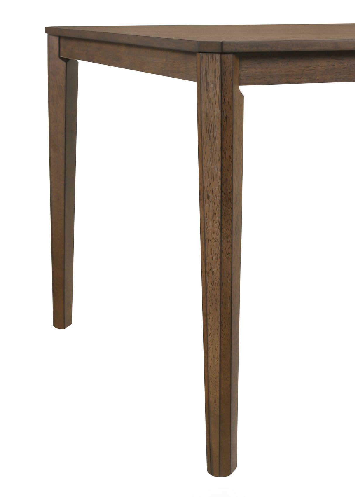 Dining Table - Wethersfield Dining Table with Clipped Corner Medium Walnut