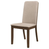 Side Chair - Wethersfield Solid Back Side Chairs Latte (Set of 2)