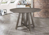 Athens Round Counter Height Table with Drop Leaf Barn Grey | Coaster | Home Elegance USA