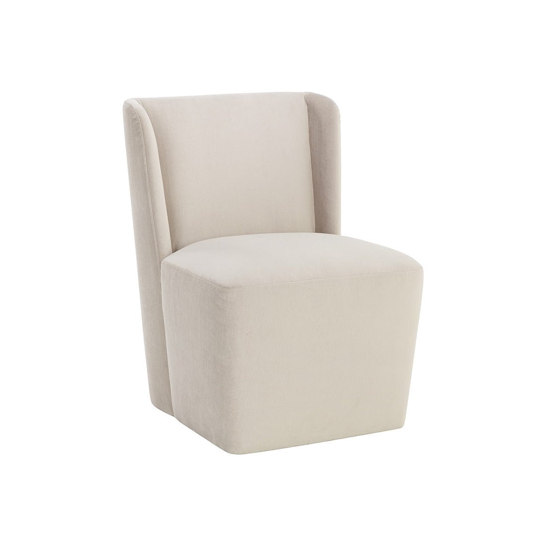 Amita Wheeled Dining Chair | Sunpan | Home Elegance USA