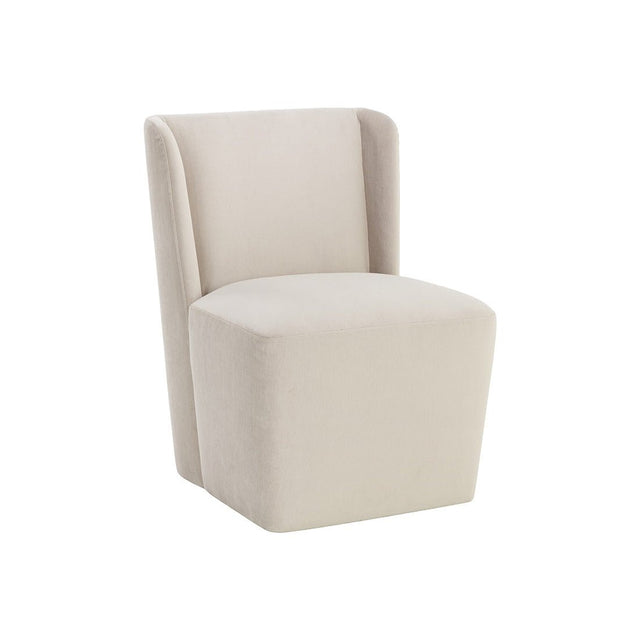 Amita Wheeled Dining Chair | Sunpan | Home Elegance USA