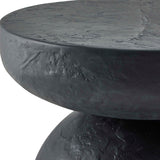 Hurlee Outdoor Accent Table - Black by Uttermost - View 4
