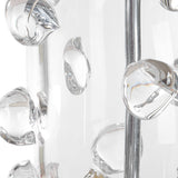 Aura Clear Glass Table Lamp - White by Uttermost - View 6