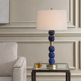 Bellore Glaze Table Lamp - Blue by Uttermost - View 2