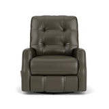 Devon Transitional Leather Swivel Gliding Recliner | Flexsteel