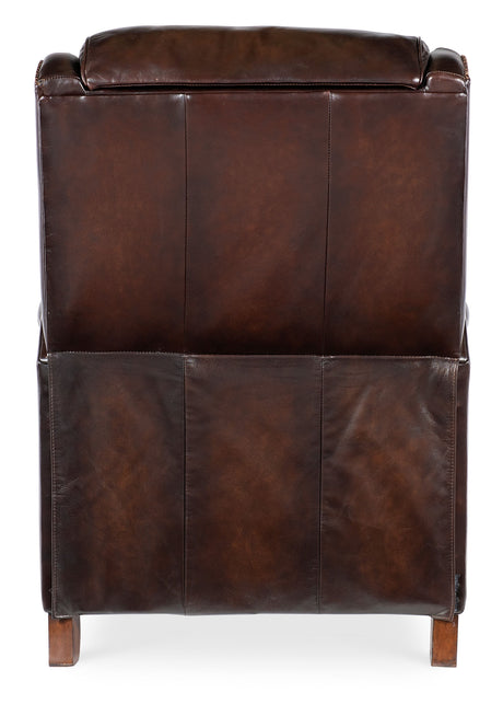 Carrington Power Recliner With Power Headrest - Dark Brown by Hooker Furniture - View 2