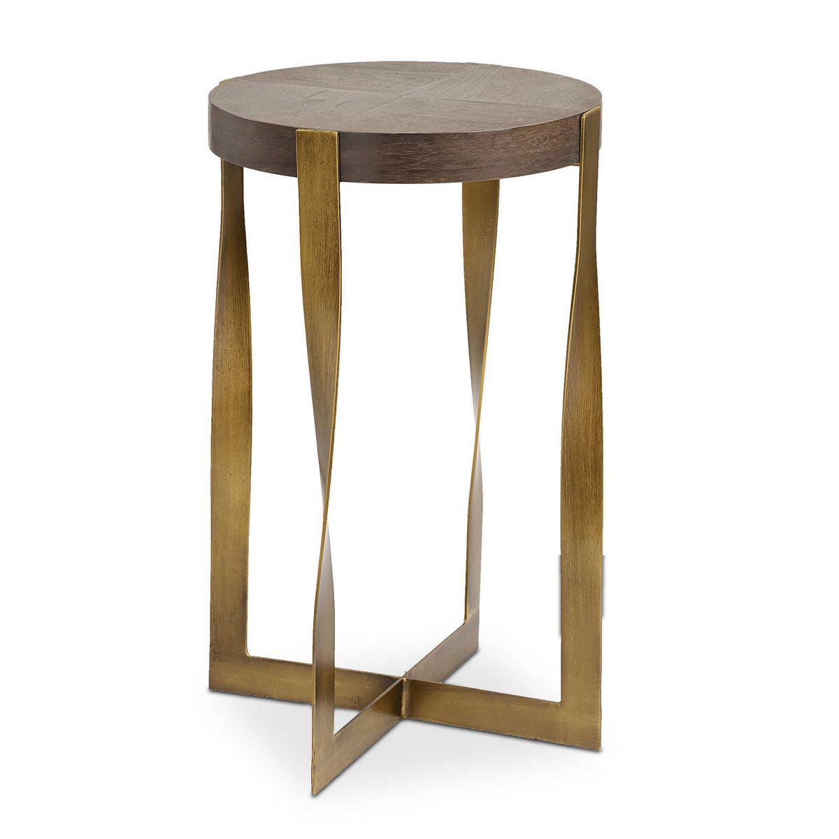 Drew Brass Accent Table - Bronze by Uttermost - View 1