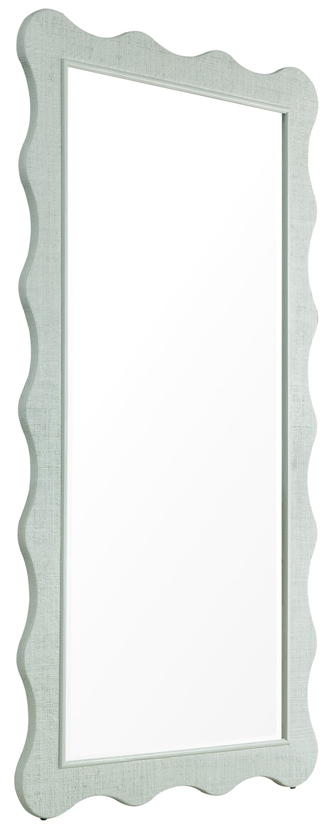 Commerce And Market Waverly Leaner Mirror - Light Blue by Hooker Furniture - View 2