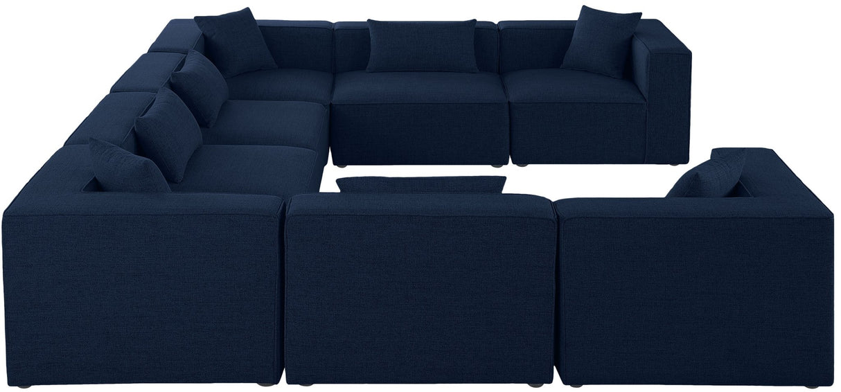 Cube - Modular Sectional - Navy - 630Navy - Sec8A - Home Elegance USA - 2