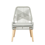 Side Chair - Nakia Woven Back Side Chairs Grey (Set of 2)