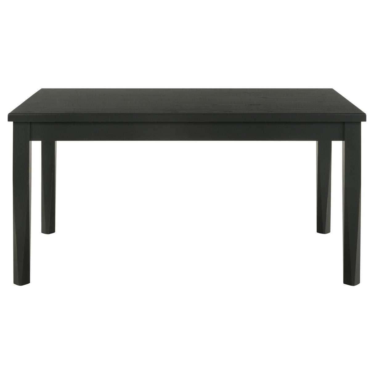 Appleton Rectangular Wood Dining Table Black Washed | Coaster - 110281 - Home Elegance USA - 3