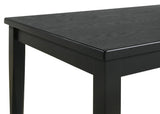 Appleton Rectangular Wood Dining Table Black Washed | Coaster | Home Elegance USA