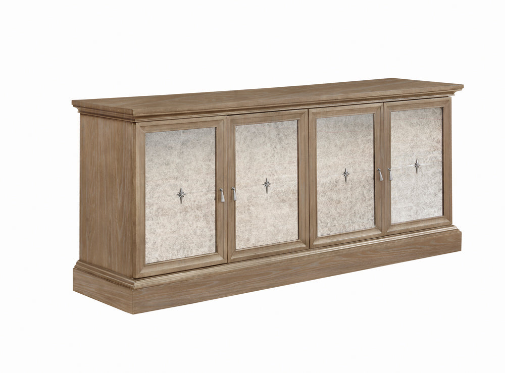 Sideboard - Brockway 4-door Server Barley Brown