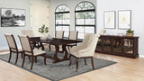 Brockway Trestle Dining Table Antique Java | Coaster - 110311 - Home Elegance USA - 2