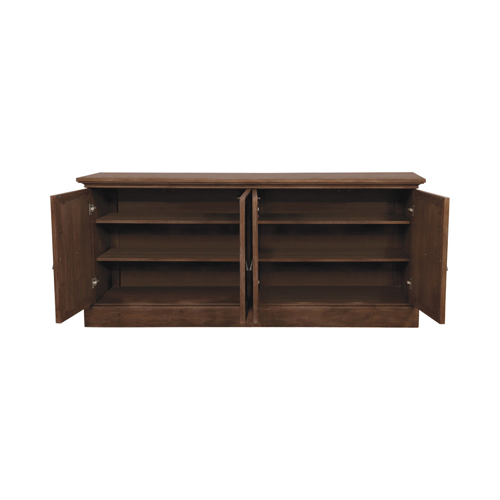 Sideboard - Brockway 4-door Server Antique Java