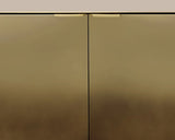 Calvosa Sideboard – Brass-Bronze Ombre Stainless Steel | Luxury Home Decor - sold by Home Elegance USA