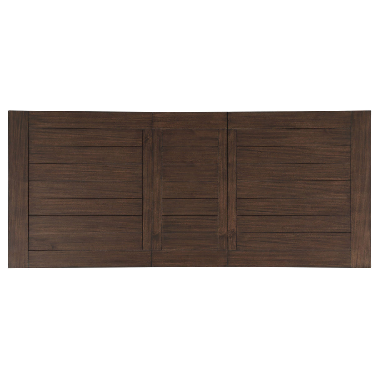 Dining Table - Madelyn Dining Table with Extension Leaf Dark Cocoa and Coastal White