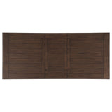 Dining Table - Madelyn Dining Table with Extension Leaf Dark Cocoa and Coastal White