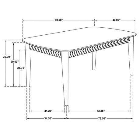 Dining Table - Partridge Wooden Dining Table Natural Sheesham