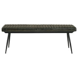 Bench - Partridge Cushion Bench Espresso and Black