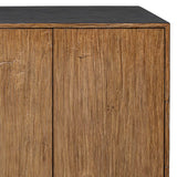 Kelvin 5 Door Wood Media Console - Light Brown by Uttermost - View 8