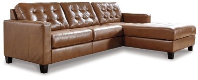 Ashley Auburn Baskove 11102S3 2 - Piece Sectional with Chaise - Leather - 11102S3 - Home Elegance USA - 1