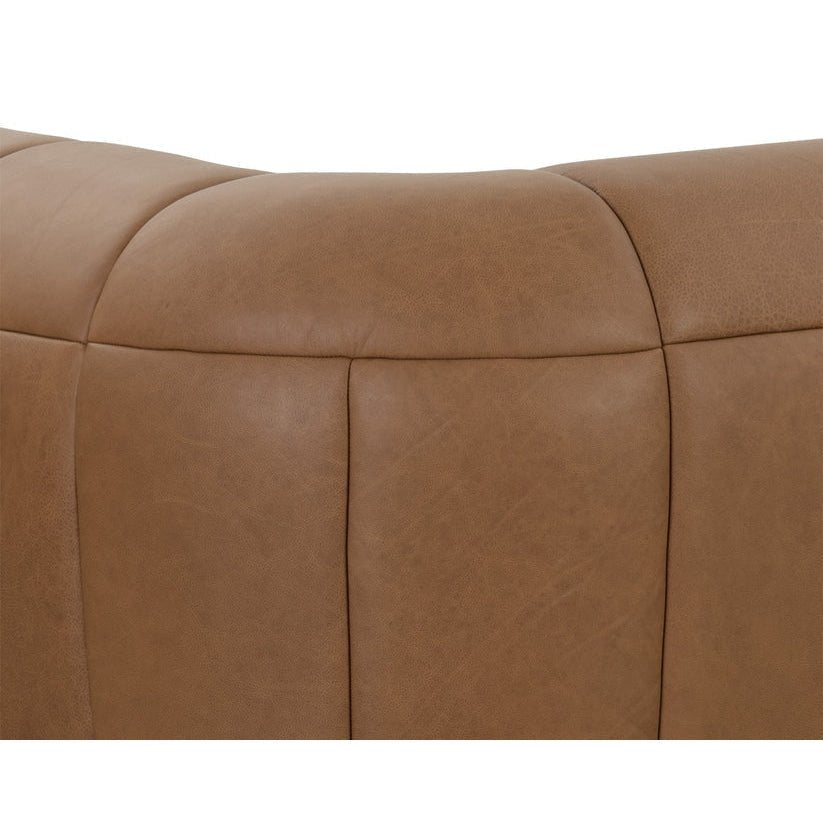 Cyril Sofa - Aspen Camel Leather | Sunpan | Home Elegance USA