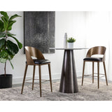 Dezirae Bar + Counter Stool | Sunpan | Home Elegance USA