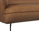 Armani Sofa - Cognac Leather | Sunpan | Home Elegance USA