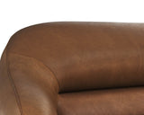 Armani Sofa - Cognac Leather | Sunpan | Home Elegance USA