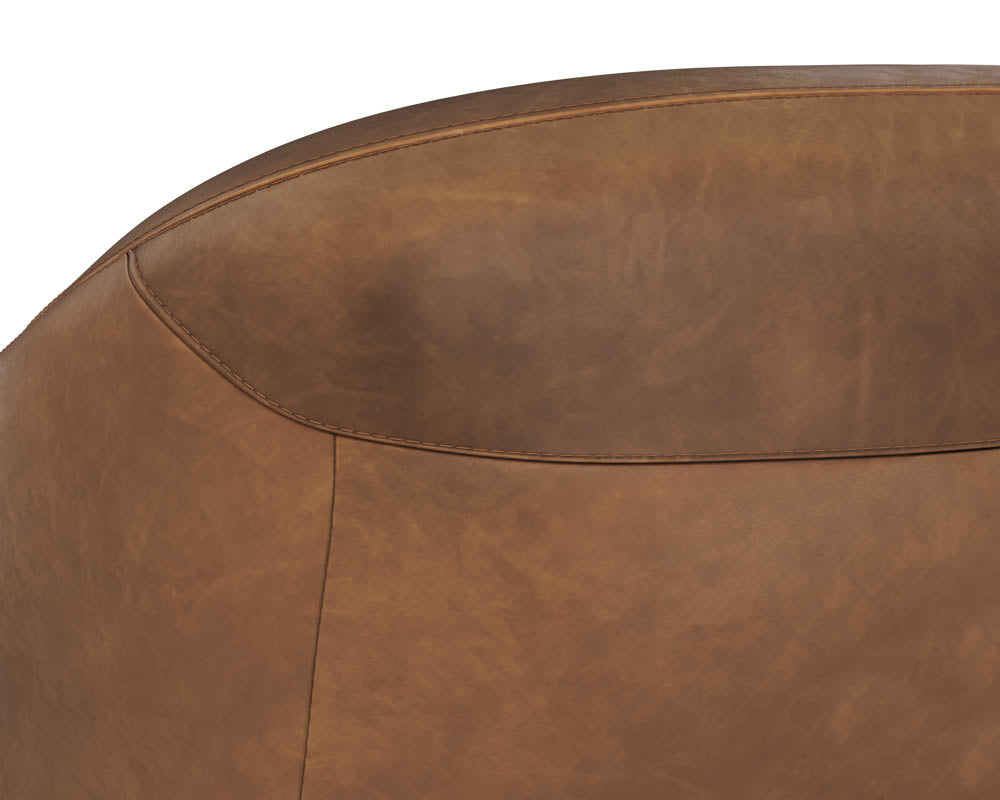 Armani Sofa - Cognac Leather | Sunpan | Home Elegance USA