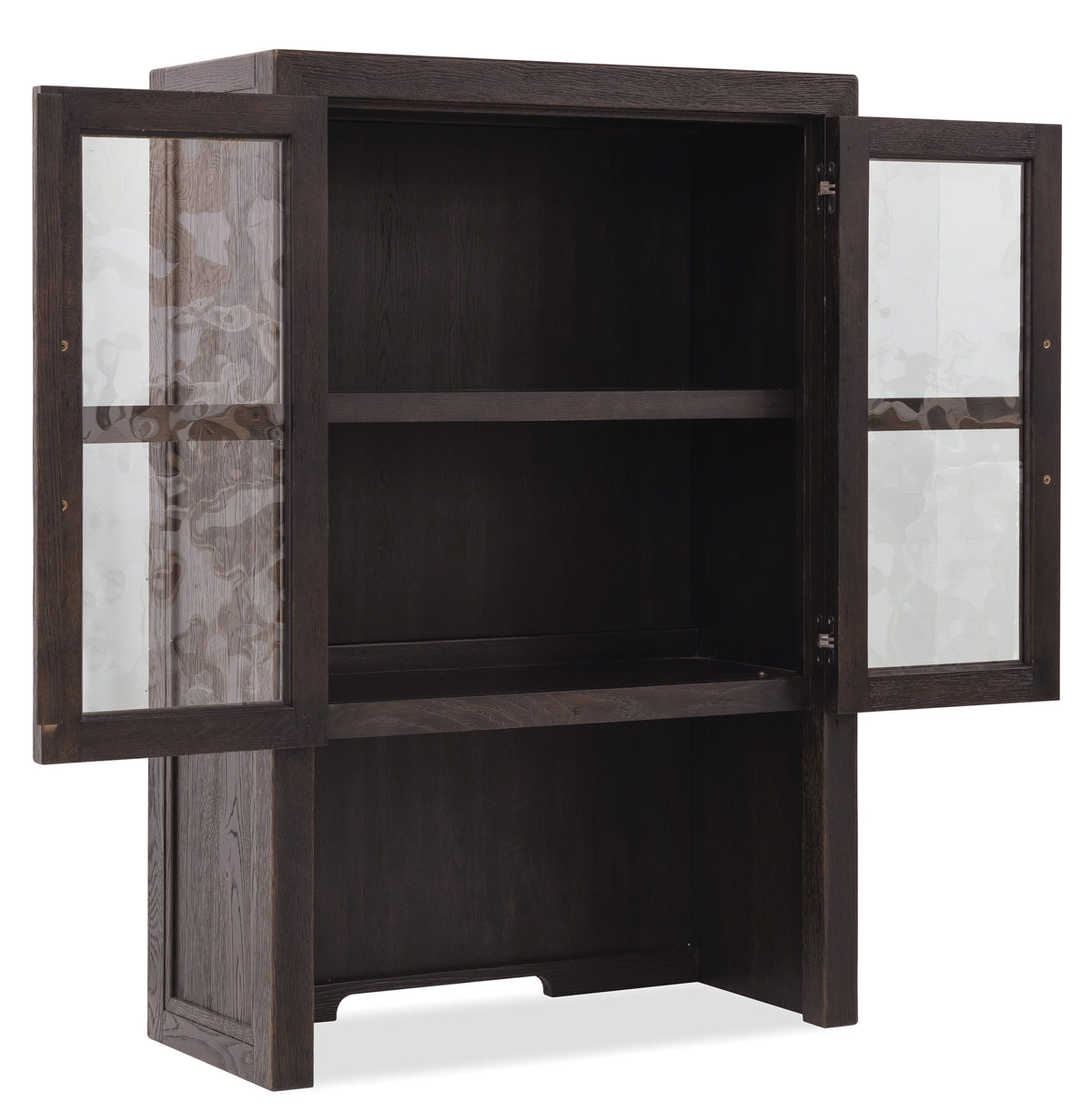 Driftwood Bookcase Hutch Burnt Timber - Dark Brown by Hooker Furniture - View 3