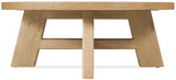 Driftwood Round Coffee Table Buckboard - Light Brown by Hooker Furniture - View 6