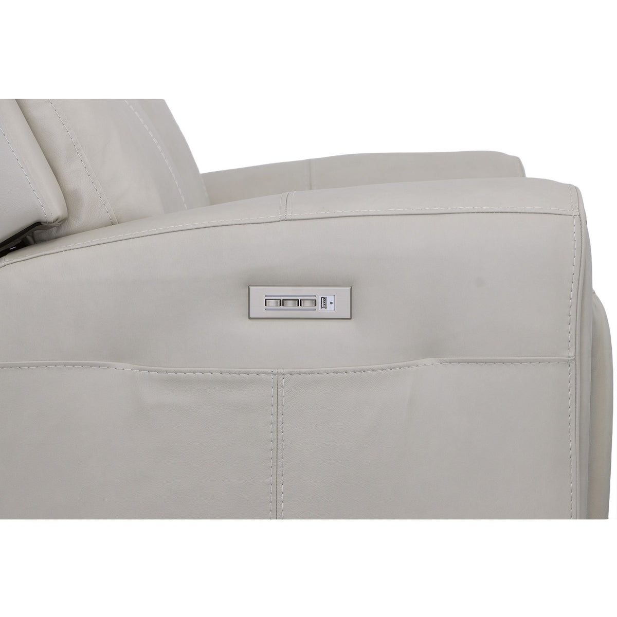 Barnett Power Reclining Loveseat With Power Headrests & Lumbar - Timber | Flexsteel