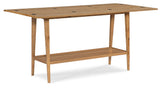 Cashiers Flip-Top Console Table Almond - Light Brown by Hooker Furniture - View 6