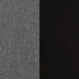 Alana Fabric Upholstered Dining Side Chair Grey (Set of 2)