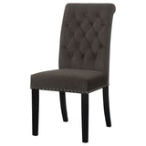 Alana Upholstered Tufted Side Chairs with Nailhead Trim (Set of 2) | Coaster | Home Elegance USA