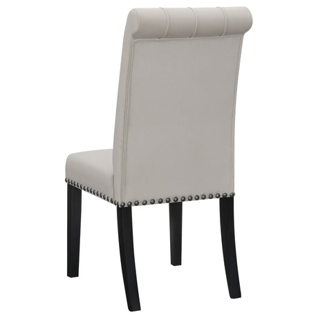 Alana Upholstered Tufted Side Chairs with Nailhead Trim (Set of 2) | Coaster - 115182 - Home Elegance USA - 6