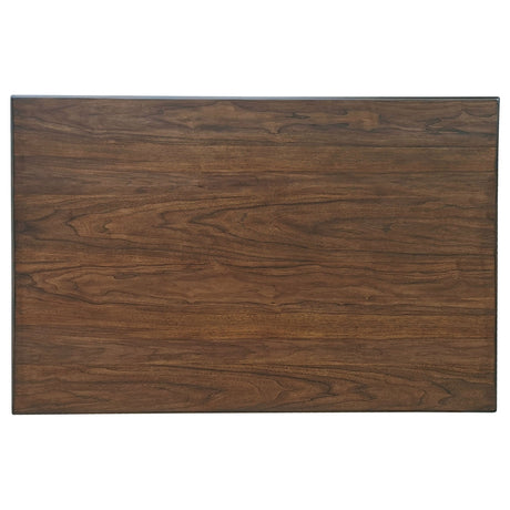 Dewey 5 - piece Rectangular Dining Set Brown and Walnut | Coaster | Home Elegance USA