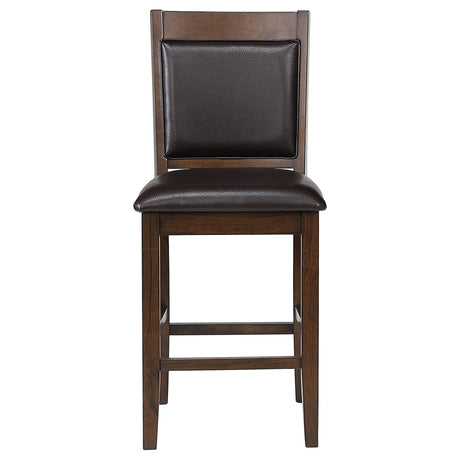 Dewey 5 - piece Rectangular Dining Set Brown and Walnut | Coaster | Home Elegance USA