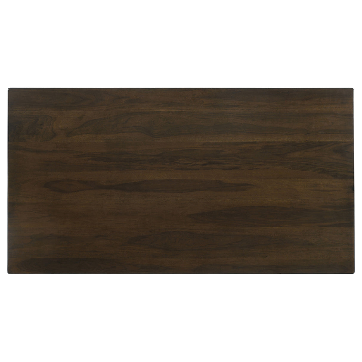 Dining Table - Wes Rectangular Dining Table Dark Walnut