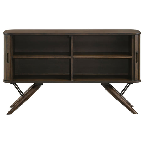 Sideboard - Wes 2-door Rectangular Server Dark Walnut