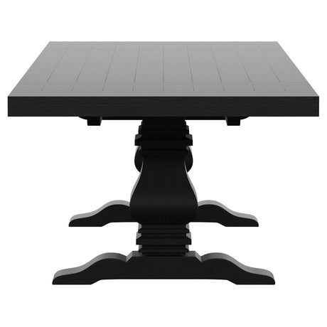Florence 9-piece 126-inch Extension Dining Table Set Grey - Home Elegance USA