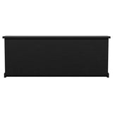 Florence 4-door Dining Sideboard Buffet Distressed Black - Home Elegance USA