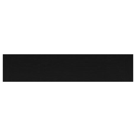 Florence 4-door Dining Sideboard Buffet Distressed Black - Home Elegance USA