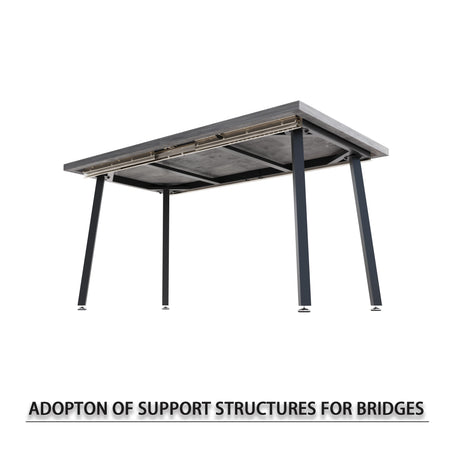 55.12-70.87' expandable square dining table set that can accommodate 4-6 people, equipped with 6 C-shaped tubular cushioned armless dining chair,  kitchen table and chair set, with metal legs - sold by Home Elegance USA