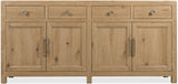 Driftwood Buffet Buckboard - Light Brown by Hooker Furniture - View 5