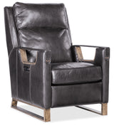 Relic Power Recliner With Power Headrest - Black by Hooker Furniture - View 1