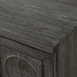 Shelby 2 Door Ebony Stained Cabinet - Black by Uttermost - View 7