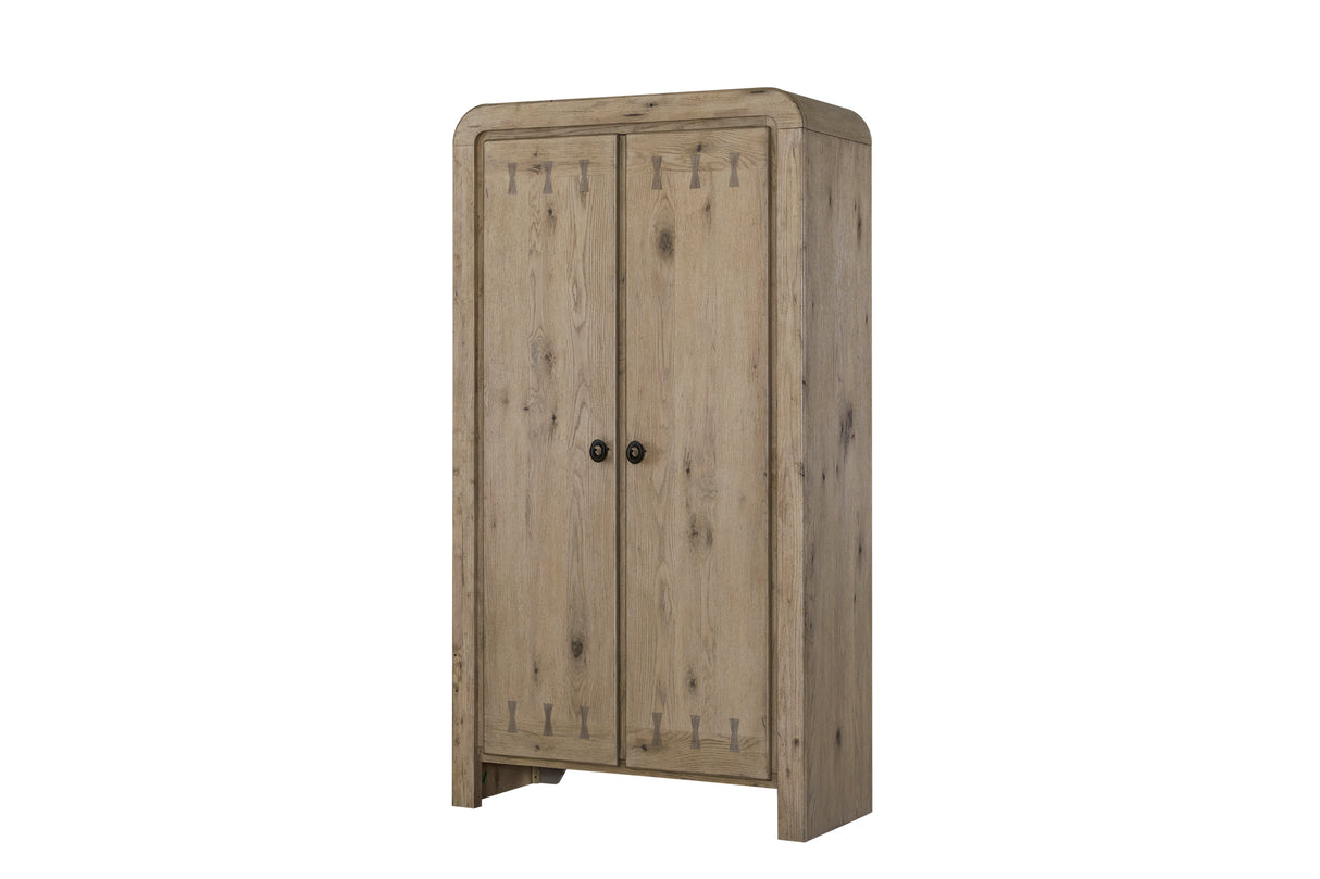 Armoire in English Knotty Oak